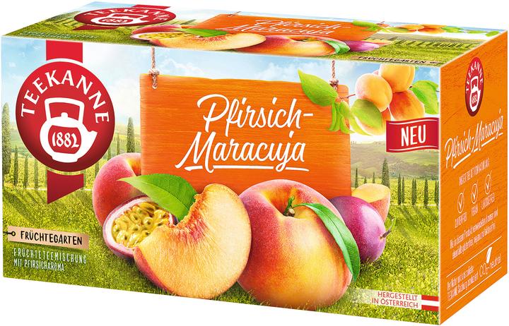 Teekanne Pfirsich-Maracuja (50 g)
