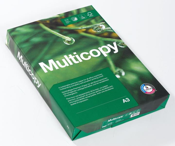 Produktbild Stora Enso Multifunktionspapir MultiCopy Original, A4, 90 g, pakke a 500 ark (90 g/m², A3)