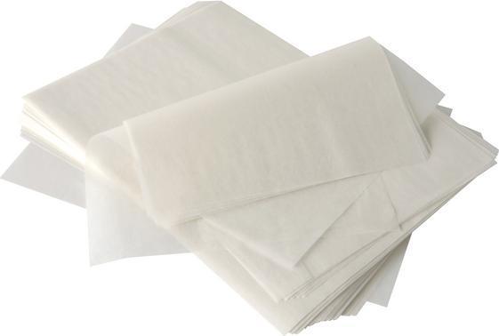 Produktbild Papstar Blatt Sahneabdeckpapier pureweiss mit Palmwachsbeschichtung pure (2000 x)
