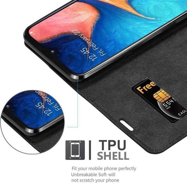 Produktbild Cadorabo Book Invisible Magnet Cover (Samsung Galaxy A10e, Samsung Galaxy A20e)