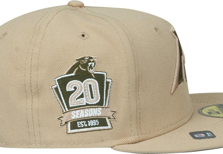 Actual product image New Era 59Fifty Fitted Cap - ANNIVERSAIRE Carolina Panthers (7 1/8)