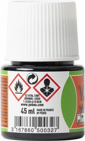 Actual product image Pebeo Vitrail Transparent (Coral colors, 45 ml)