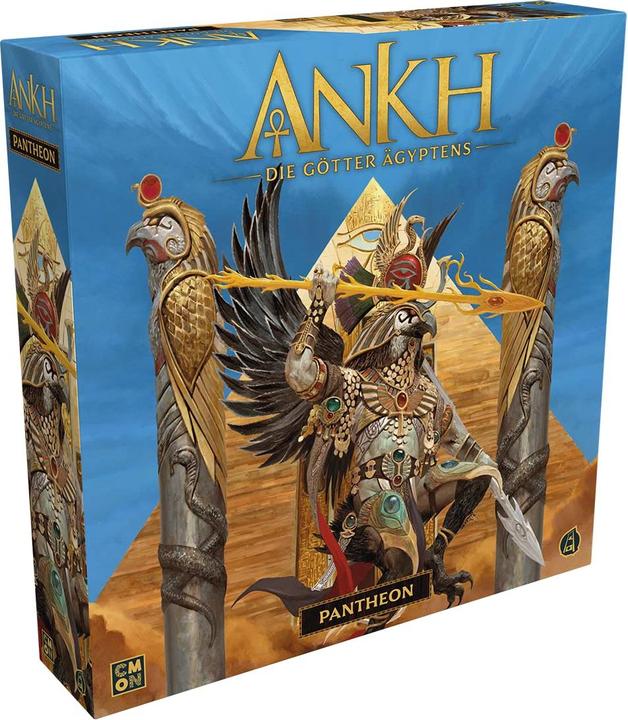 Image du produit Cmon CMND0224 - Ankh : Pantheon, jeu de plateau, pour 2-5 joueurs, à partir de 14 ans, (extension DE) (Allemand)