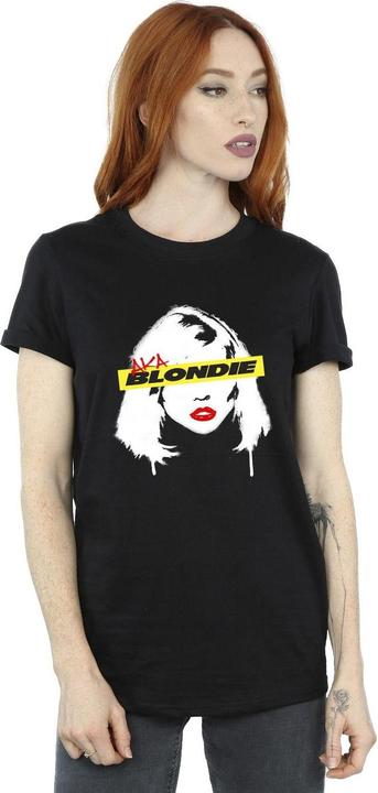 Immagine prodotto Blondie Face Graffiti Maglietta Ampia Donna (L)