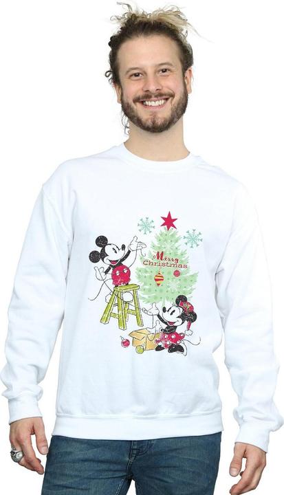 Produktbild Disney Mickey And Minnie Christmas Tree Sweatshirt (S)