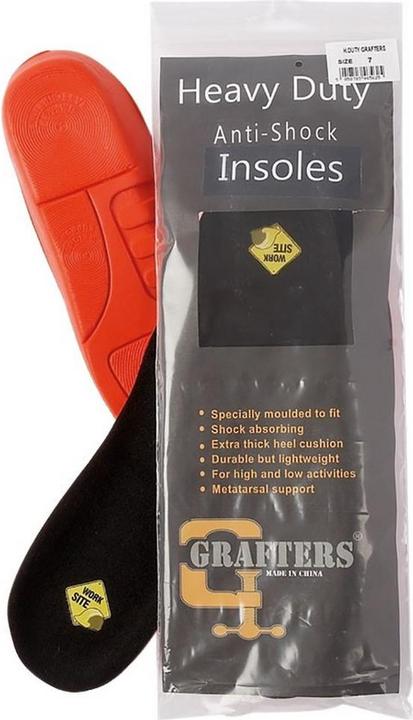 Produktbild Grafters Einlegesohlen Jobsite AntiShockMaterial 6erPack