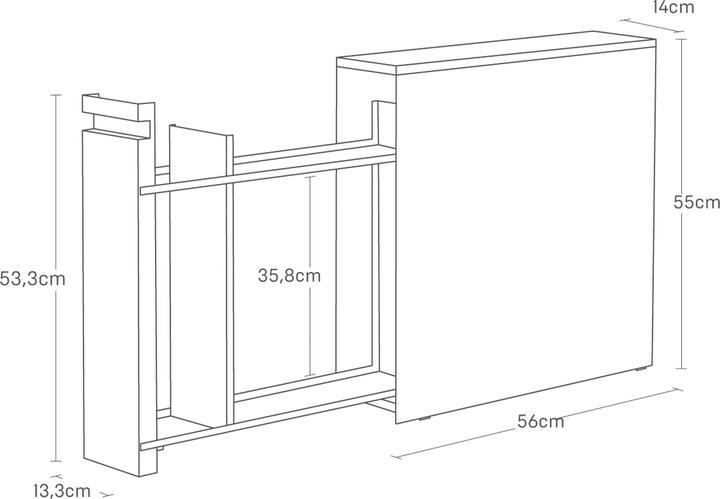 Productafbeelding Yamazaki Toren (14 x 56 x 55 cm)