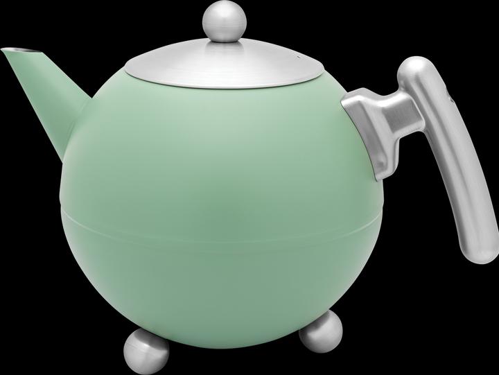 Actual product image Bredemeijer Bella Ronde teapot 1.2l green matt 101015 (1.20 l)
