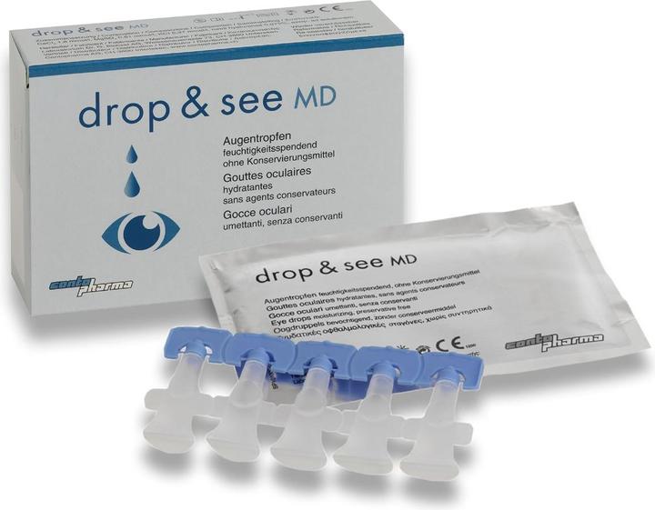 Produktbild Contopharm Comfort Lösung drop & see MD Gtt Opht (Hartlinsenpflege, 10 ml)