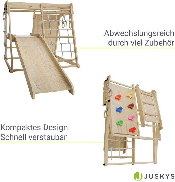 Produktbild Juskys Klettergerüst mit Rutsche