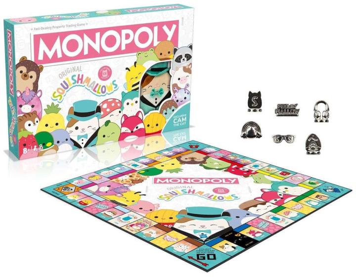 Image du produit Winning Moves Monopoly Squishmallows (Anglais)