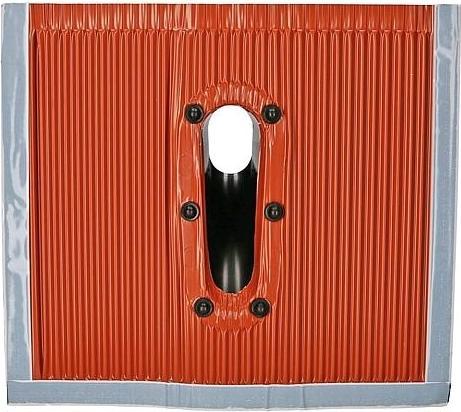 Image du produit EGB Tuile en aluminium 50x45cm noir (Divers)