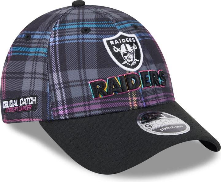 Produktbild New Era Las Vegas Raiders Crucial Catch 9Forty Snapback Cap (One Size)