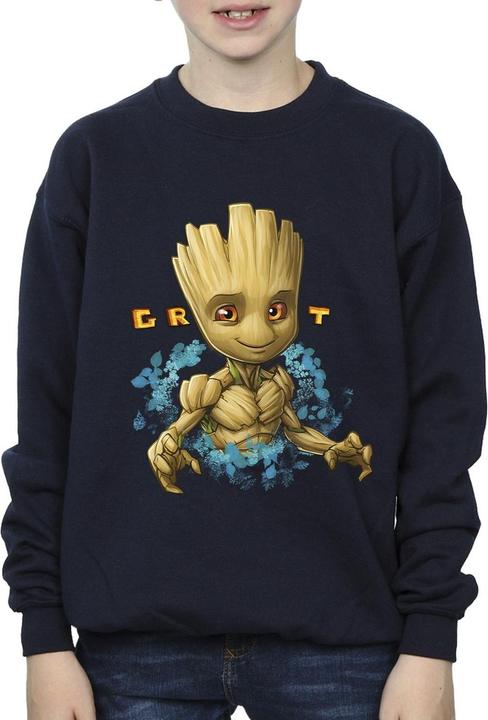Produktbild Guardians of the Galaxy Groot Flowers Sweatshirt Jungen (152, 158)