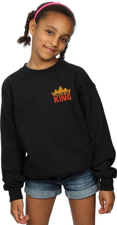 Immagine prodotto Disney The Lion King Movie Long Live Breast Print Felpa Ragazze (140, 146)