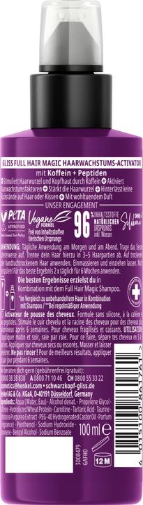 Produktbild Gliss Haarwachstumsactivator (100 ml)