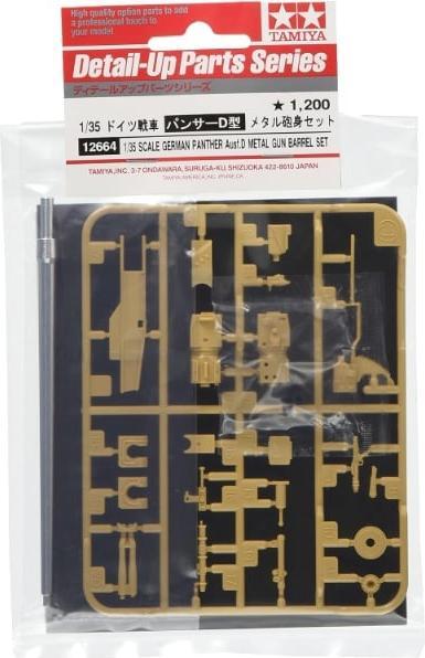 Produktbild Tamiya German PantherAusf.D Metal Gun Barrel