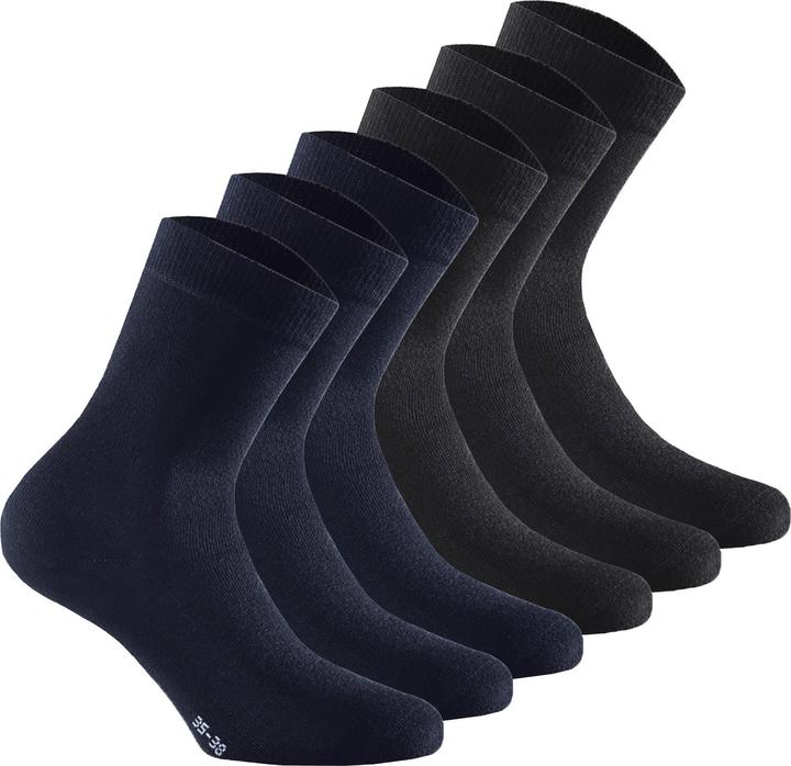 Produktbild Rohner Socken Business Bequem sitzend Basic Soft Touch (6er Pack, 35 - 38)