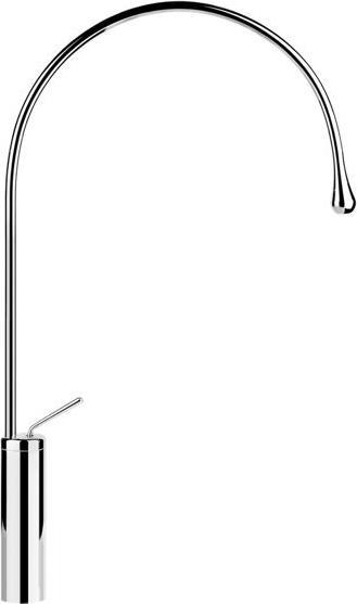 Image du produit Gessi Mitigeur monocommande Goccia, haut avec rayon du bec 197 mm, tuyaux de raccordement 3/8, sans