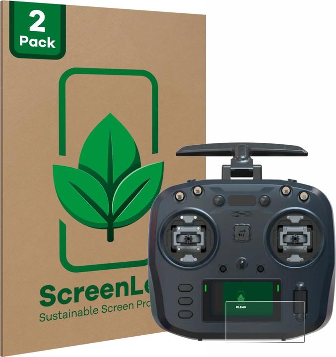Actual product image ScreenLeaf Screen Protector sustainable Screen Protection, clear, anti-scratch (Drone display protection)