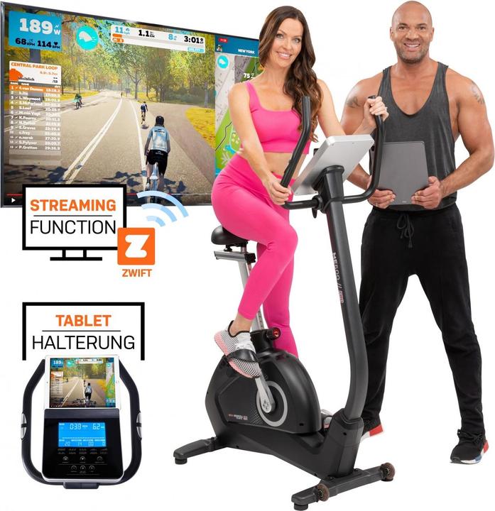 Image du produit Miweba Sports Ergomètre ME500 Vélo d'appartement Vélo d'appartement Cyclisme d'intérieur Cardio (Noir)