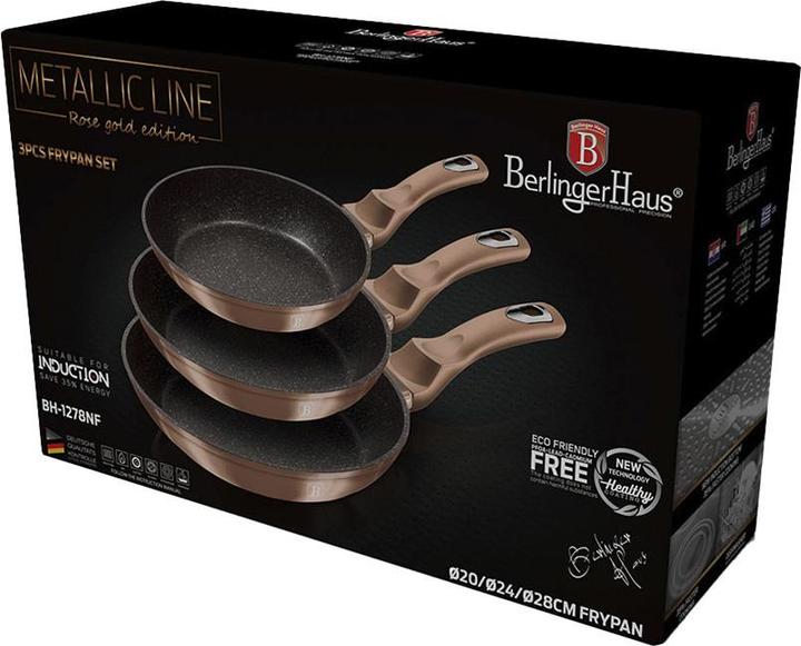 Productafbeelding BerlingerHaus Koekenpannenset (Kookpotten en pannenset, Aluminium)