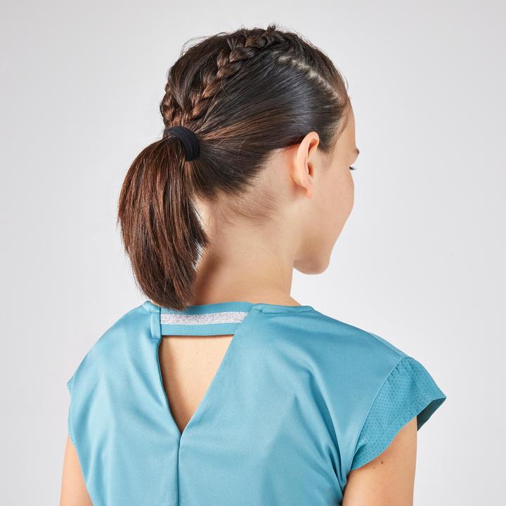 Produktbild Artengo Tennis-Shirt Mädchen TTS Soft türkis (10, 11, 12)