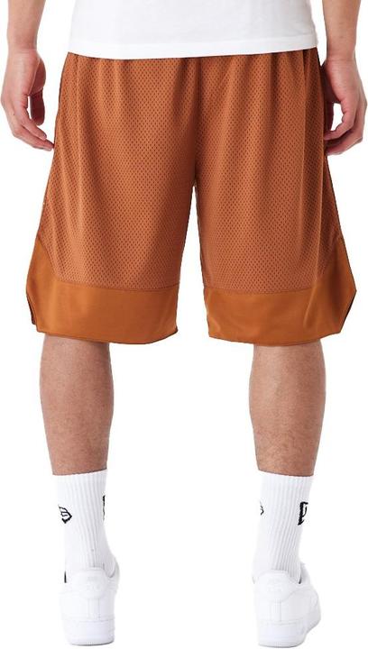 Produktbild New Era Overized Mesh Basketball Shorts earth brown - S (S)