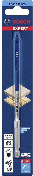 Productafbeelding Bosch Professional Zubehör Expert SelfCut Speed vlakke freesboor, 6 x 152 mm (6 millimeter)