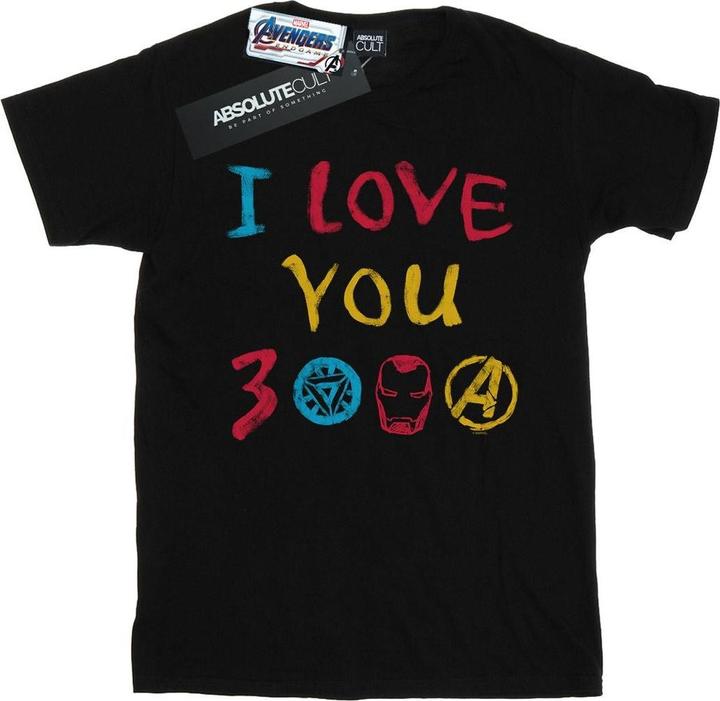 Produktbild Avengers Endgame I Love You 3000 Crayons TShirt (XXL)