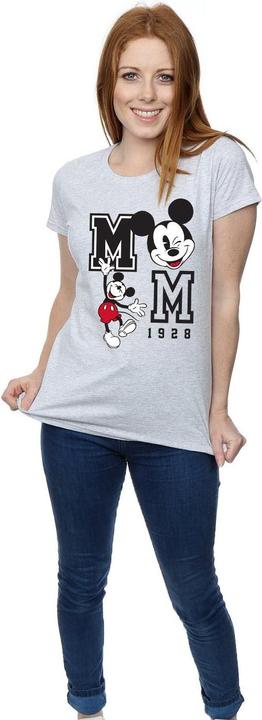 Actual product image Disney Womens/Ladies Jump And Wink Mickey Mouse Wink T-Shirt (L)