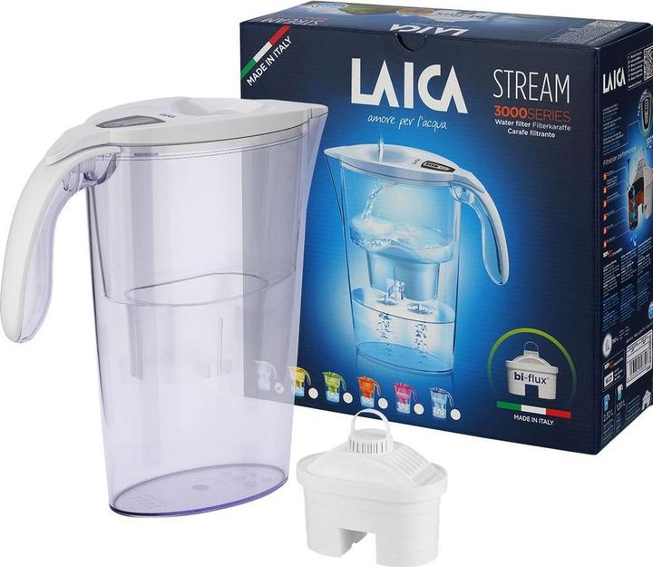 Actual product image Laica STREAM WHITE +1 filter cartridge (1x)