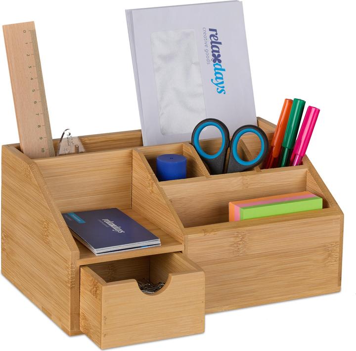 Relaxdays Schreibtisch-Organizer