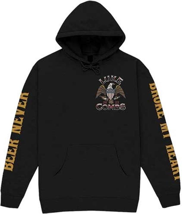 Luke Combs Tour '23 Kapuzenpullover Rückseitiger Aufdruck (S)