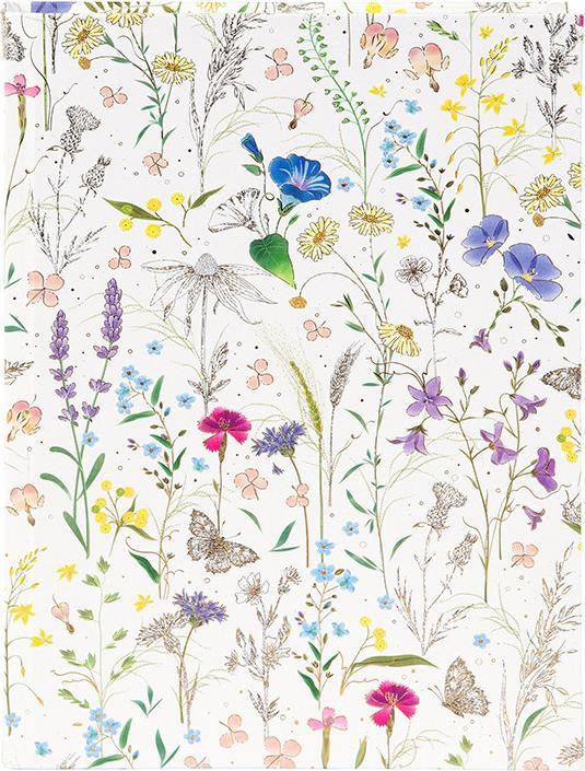 Turnowsky Notebook Summer Meadow white (A5, Plain)