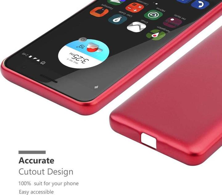 Image du produit Cadorabo Couverture métallique mate TPU (ZTE Blade V7)