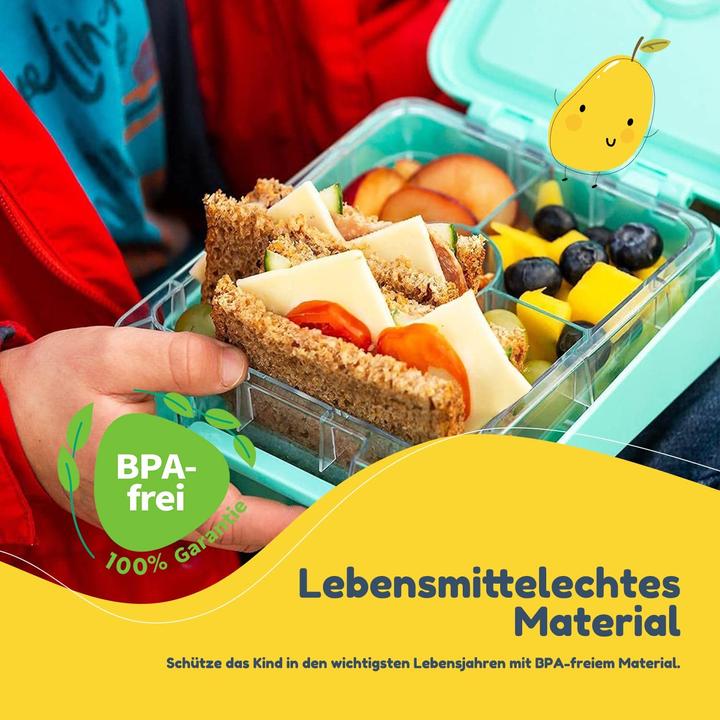 Produktbild Schmatzfatz Kinder Snackbox, Türkis