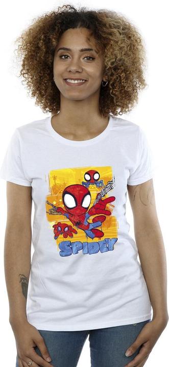 Immagine prodotto Spidey And His Amazing Friends Flying Maglietta Donna (M)