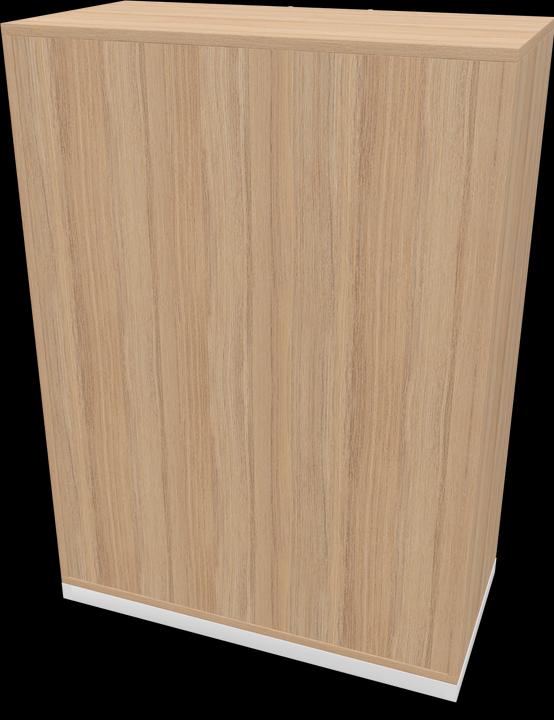 Amber oak decor with structure, Pearl grey, White