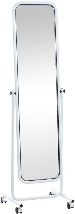 Produktbild CLP Standspiegel Medusa Eckig, weiss (48 x 166 cm)