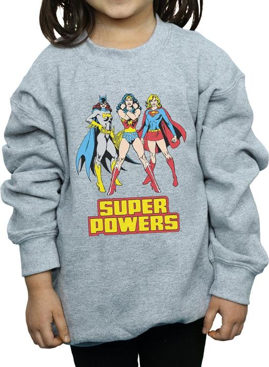 Image du produit - Sweat WONDER WOMAN SUPER POWER GROUP - Fille (140, 146)