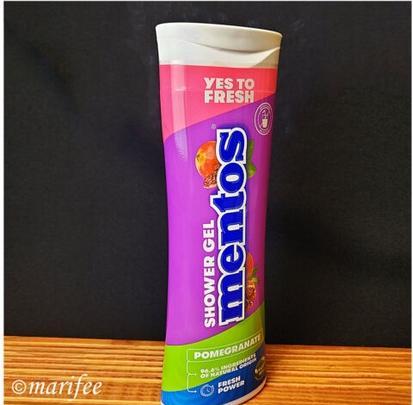 Image du produit mentos Gel douche et shampooing 2en1 Pomergranate 300Ml (300 ml)
