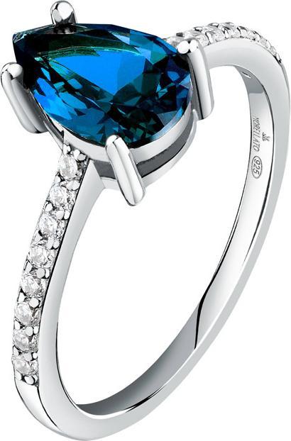 Image du produit Morellato Elégante bague en argent avec zircons Tesori SAIW2040 - Circuit : 58 mm (58, Argent 925)