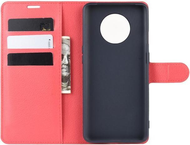 Image du produit MU Classic Série de couvertures de livres en cuir litchi (OnePlus 7T)
