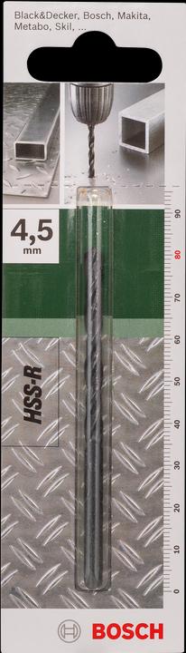 Produktbild Bosch Zubehör Metallbohrer HSS-R (4.5 mm)