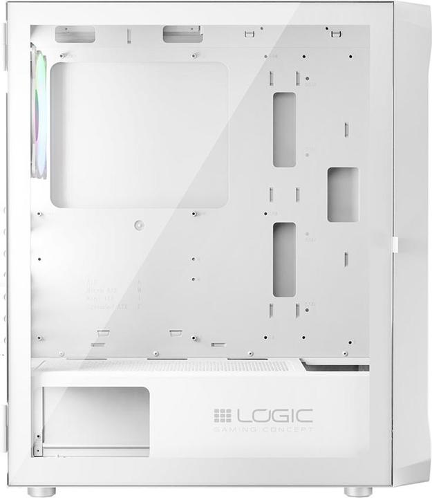 Image du produit Logic PORTOS ARGB MINIDI Boîtier USB 3.0 blanc (ATX)