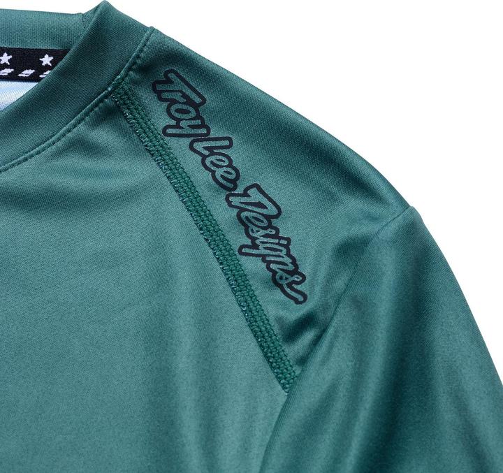 Actual product image Troy Lee Designs Womens Lilium LS Jersey, Mono, jade, XS (XS)