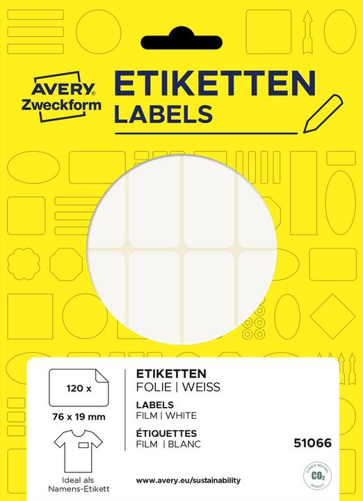 Productafbeelding Avery Naametiketten