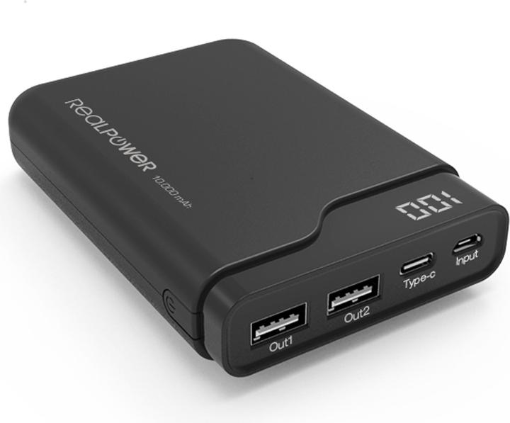 RealPower PB-10000C (10000 mAh, 36 Wh)