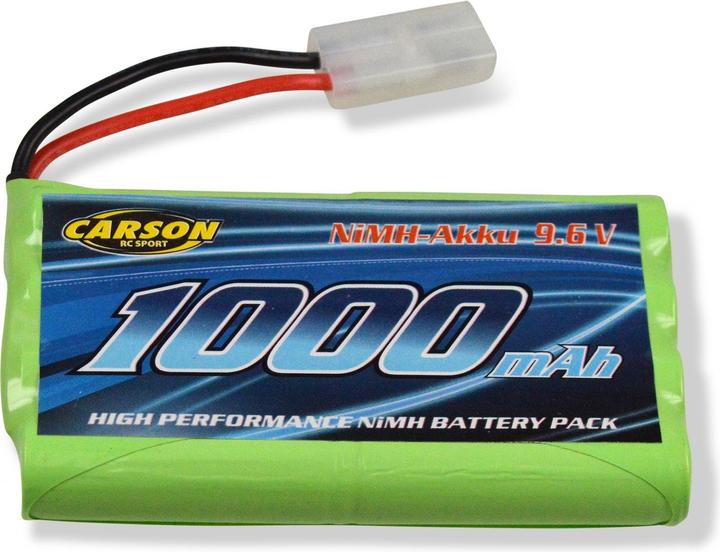 Actual product image Carson Model battery pack (NiMh) 9.6V/1000mAh NiMH battery Magic Mach. TAM (9.60 V, 1000 mAh)